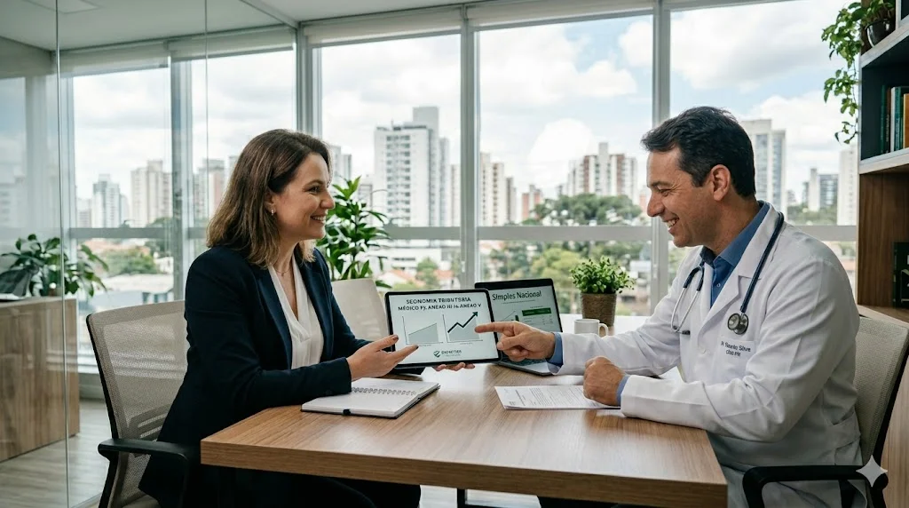 médico pj simples nacional